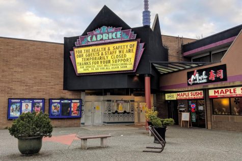 Businesses like this movie theater in Surry, England are closed to avoid Coronavirus outbreaks.
