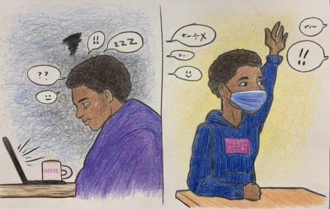 Should students return to in-person school, or should they stay in distance learning?