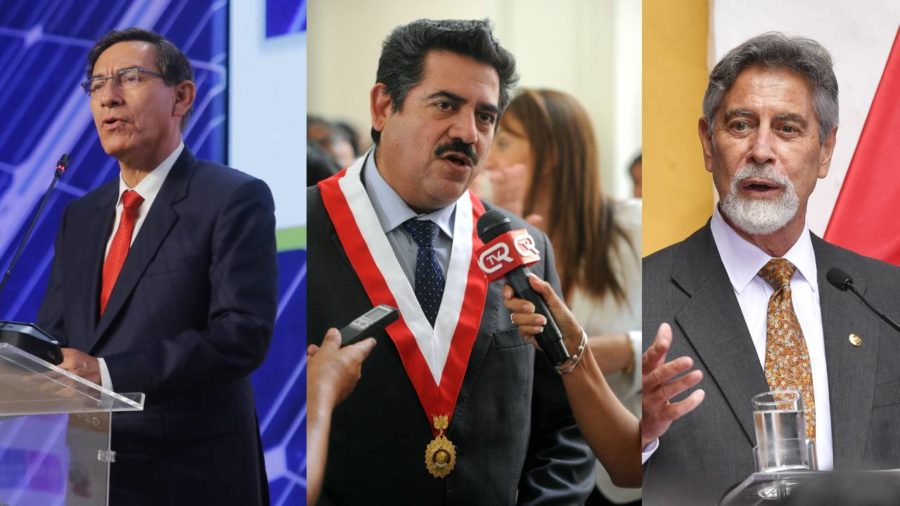 Peru has swiftly gone through three presidents, (from left to right), Martin Vizcarra, Manuel Merino and Francisco Sagasti, all in only a matter of months.