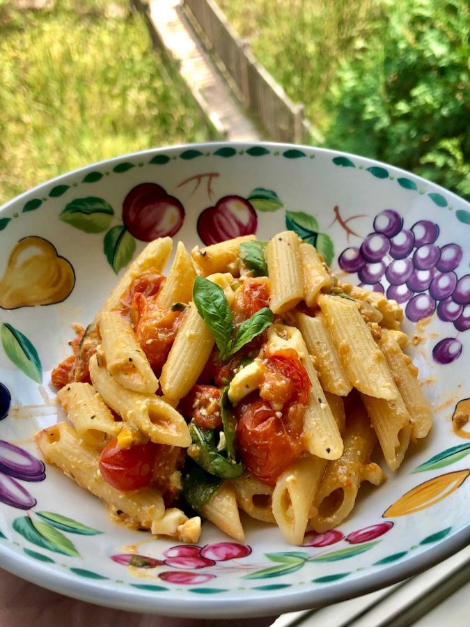 The famed baked feta pasta that took social media app TikTok by storm earlier this year has several variations, including one with mozzarella cheese and even a vegan option.
