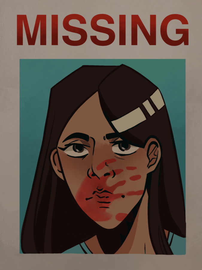 The No More Stolen Sisters movement, identifiable by the red handprint they often have covering their mouths, sheds important light on the high rate of missing and murdered Indigenous women.