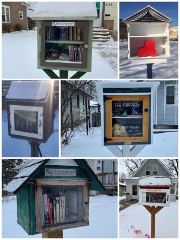 Miniature libraries scattered around Columbia Heights provide residents with an opportunity to both read a book for free and give someone else a nice read.