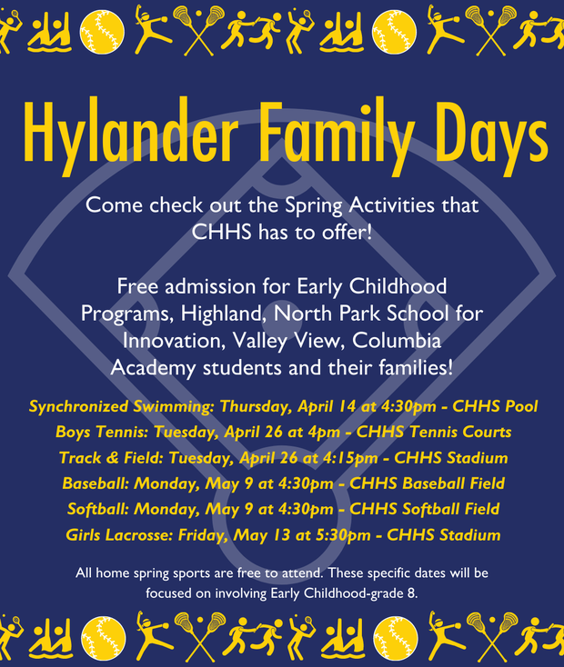 Hylander Family Days offer Columbia Heights families a chance to participate in the community, all for free! 