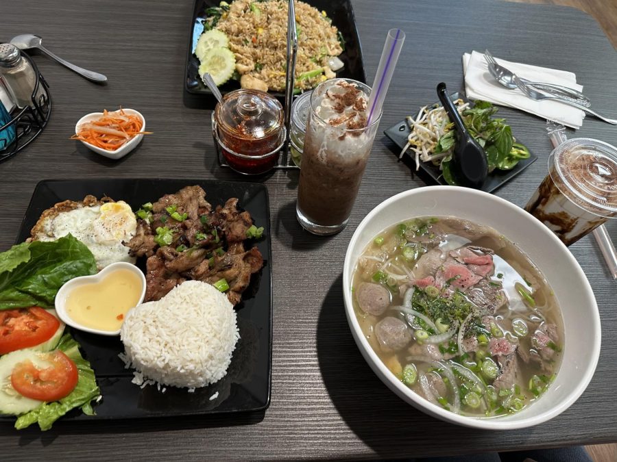 Phoever offers a variety of dishes including its namesake, the national dish of Vietnam, Pho. 