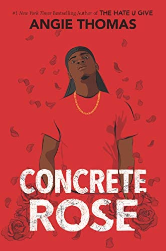 Concrete Rose by Angie Thomas is the November #HylanderReads Book of the Month.
