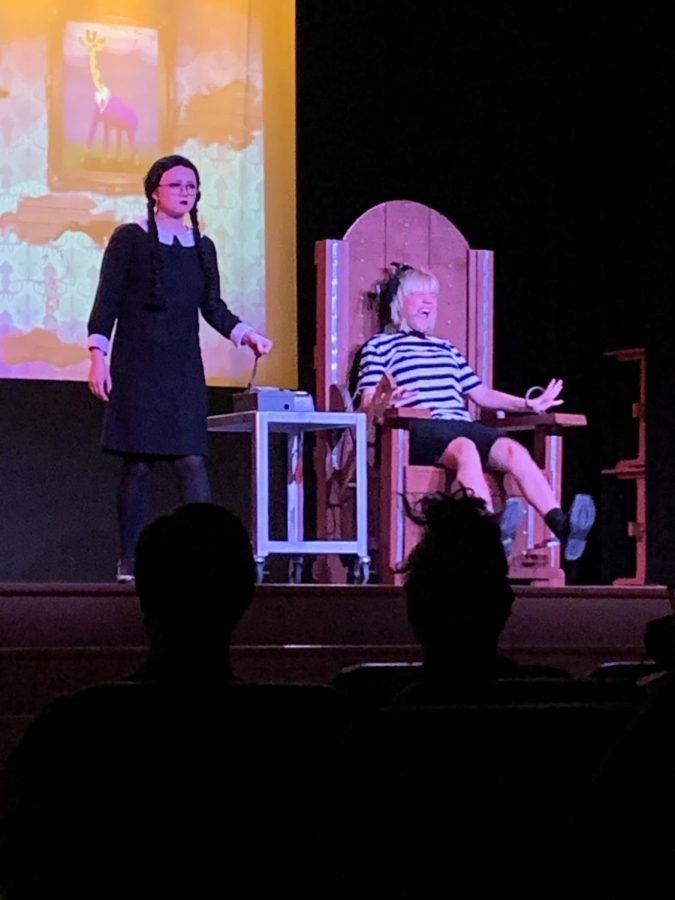 The cast of The Addams Family started the month off with a bang, performing for the Columbia Heights community.
