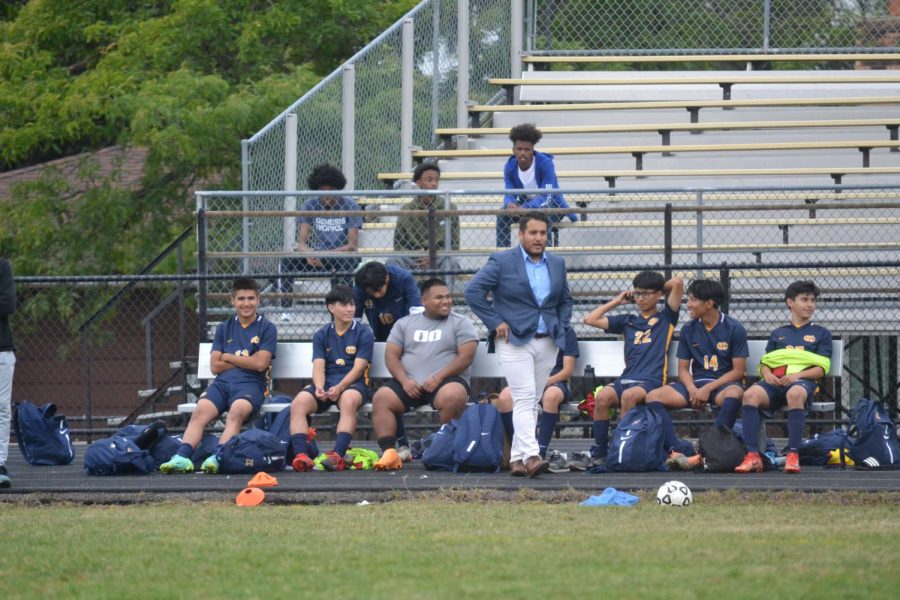 Sometimes the best teammate and supporter is your coach, which multiple varsity boys soccer players at CHHS thought when it came to Hector Leon. 