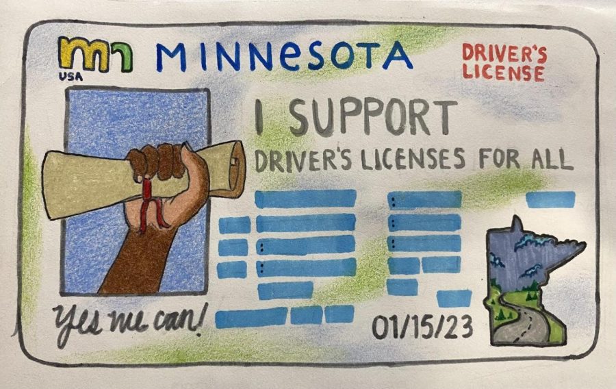 Regardless of immigration status, people in Minnesota can begin applying  for driver's licenses