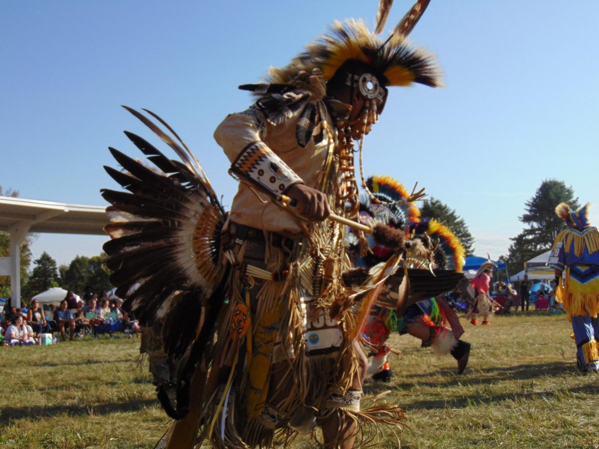 Numerous dancers celebrated at the 52nd annual powwow at Dokota Wokisuye Mankato.