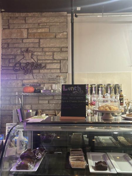 Fixx Coffee's display case is always filled with treats you can buy on the go along with your favorite beverage.