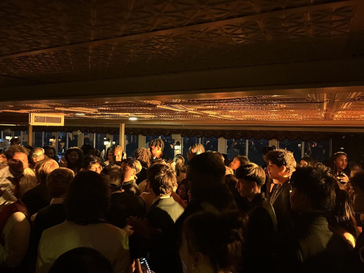 This year's prom took place on a riverboat with an enclosed bottom floor where celebratory Hylanders got to dance the night away!