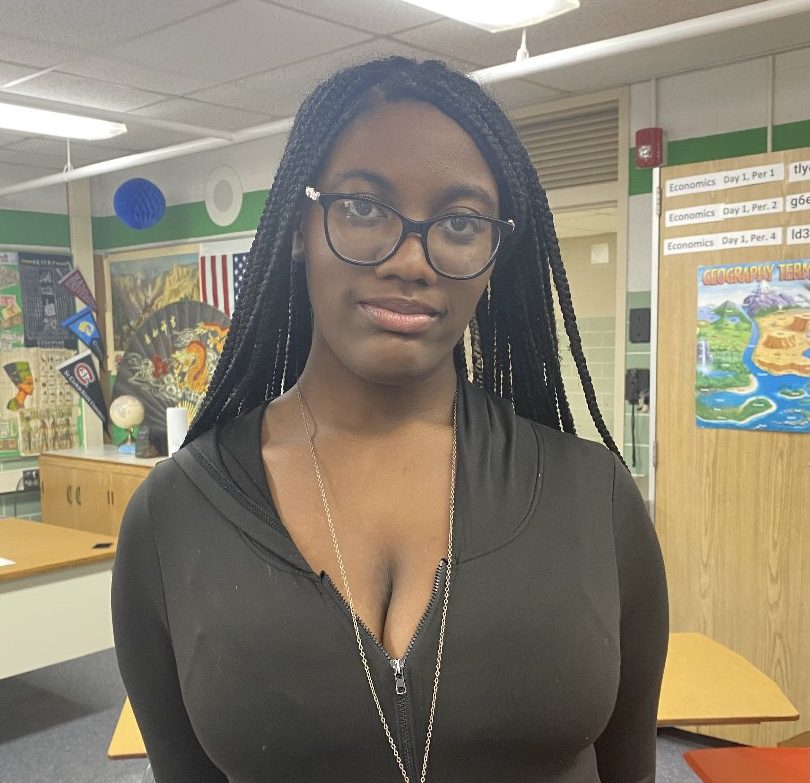 Choir student, Jaianna Bickerman