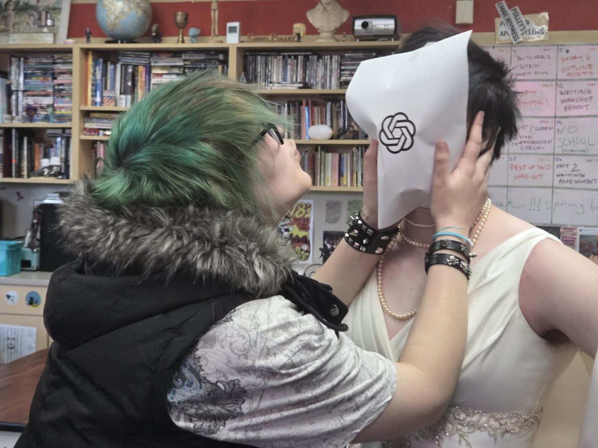 Heights Herald Co-Editor-in-Chief wed ethically sound corporation OpenAI in an unofficial ceremony in Polley's classroom last week. All it cost him was his soul.