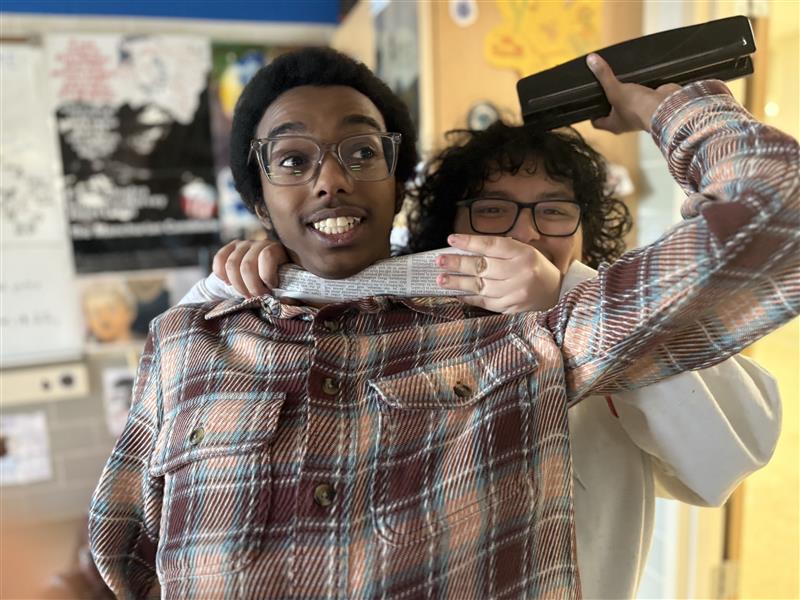 More violent than most high school sports, competitive journalism has inspired in-team scrimmaging in the newsroom, leading to at least four hospitalizations and two deaths.