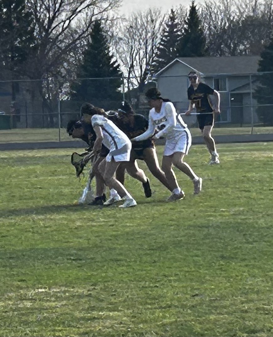 Photo taken during a game mid-clash